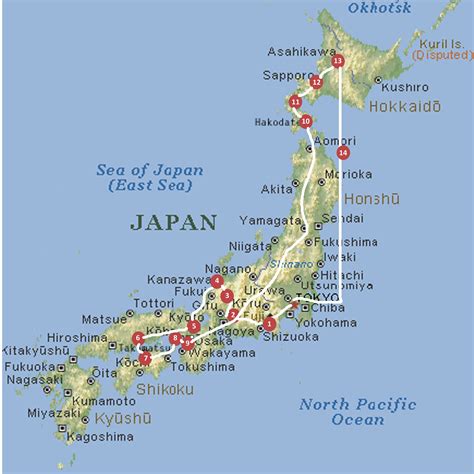 japan map google